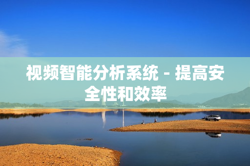 視頻智能分析系統 - 提高安全性和效率