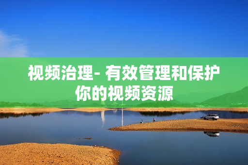 視頻治理- 有效管理和保護你的視頻資源