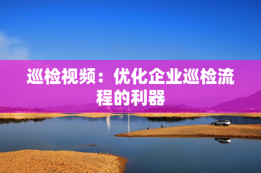 巡檢視頻：優化企業巡檢流程的利器