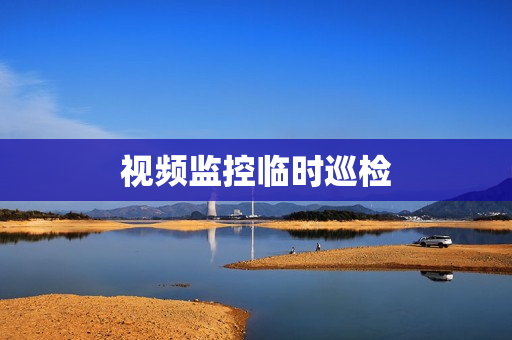 視頻監控臨時巡檢