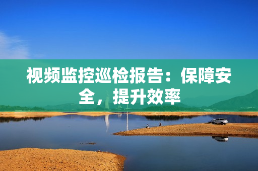 視頻監控巡檢報告：保障安全，提升效率