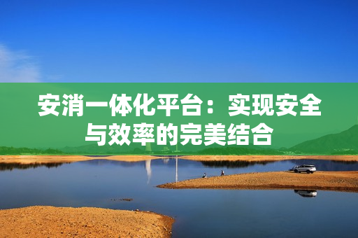 安消一體化平臺：實現安全與效率的完美結合