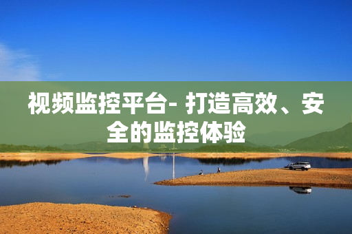 視頻監控平臺- 打造高效、安全的監控體驗
