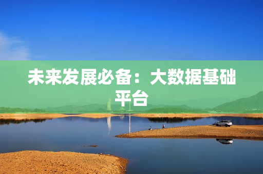 未來發展必備：大數據基礎平臺