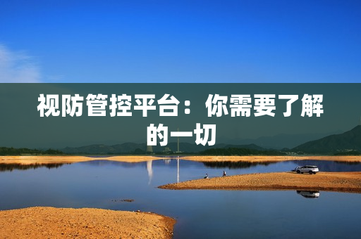 視防管控平臺：你需要了解的一切
