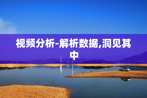 視頻分析-解析數據,洞見其中
