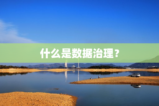 什么是數據治理？