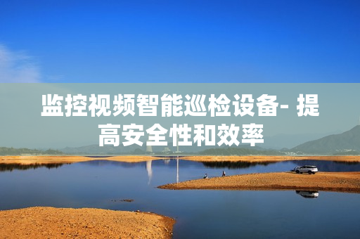 監控視頻智能巡檢設備- 提高安全性和效率