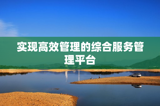實現(xiàn)高效管理的綜合服務管理平臺