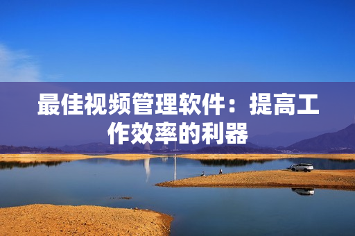 最佳視頻管理軟件：提高工作效率的利器