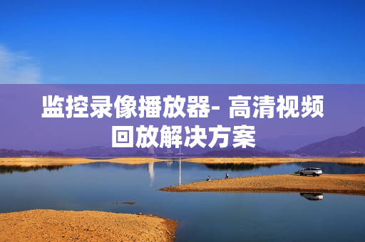 監控錄像播放器- 高清視頻回放解決方案